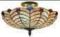 1977+SF104 - handcrafted Tiffany stained glass lamp