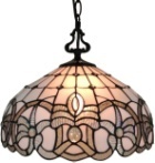Tiffany Ceiling & Pendant Lamp - AM294HL16B - handcrafted Tiffany stained glass lamp