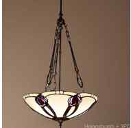 DYHB-3IP(DYHB-HAN) - handcrafted Tiffany stained glass lamp