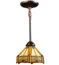 MS153-08R
-1-M92S - handcrafted Tiffany stained glass lamp