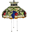 Tiffany Ceiling & Pendant Lamp - SG685-20-2-M48 - handcrafted Tiffany stained glass lamp