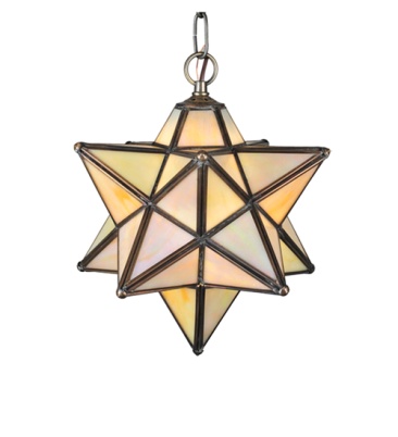 Tiffany Ceiling & Pendant Lamp - ST-18-20-MIS-18 - handcrafted Tiffany stained glass lamp