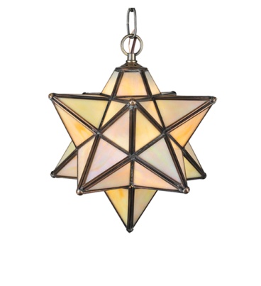 Tiffany Ceiling & Pendant Lamp - ST-18-22-MIS-18 - handcrafted Tiffany stained glass lamp