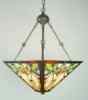 T7265 - handcrafted Tiffany stained glass lamp