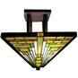 TBS2008+D010 - handcrafted Tiffany stained glass lamp