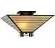 Tiffany Ceiling & Pendant Lamp - TBS24024IV - handcrafted Tiffany stained glass lamp