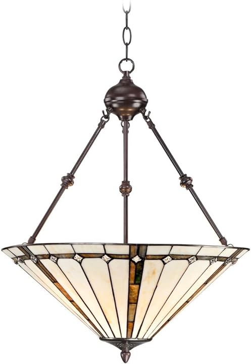V7230 - handcrafted Tiffany stained glass lamp