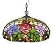 Tiffany Ceiling & Pendant Lamp - WOT-1299 - handcrafted Tiffany stained glass lamp