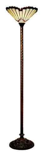 1483+BB75B - handcrafted Tiffany stained glass lamp