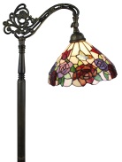 Tiffany Floor Lamp - AM1114FL12 - handcrafted Tiffany stained glass lamp