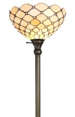 Tiffany Floor Lamp - AM1119FL14 - handcrafted Tiffany stained glass lamp