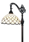 Tiffany Floor Lamp - AM121FL12 - handcrafted Tiffany stained glass lamp