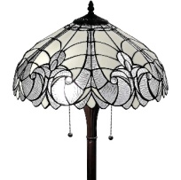 Tiffany Floor Lamp - AM205FL18 - handcrafted Tiffany stained glass lamp
