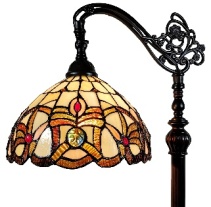 Tiffany Floor Lamp - AM272FL11 - handcrafted Tiffany stained glass lamp