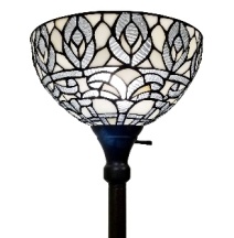 Tiffany Floor Lamp - AM275FL12 - handcrafted Tiffany stained glass lamp