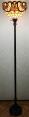 Tiffany Floor Lamp - AM279FL14B - handcrafted Tiffany stained glass lamp