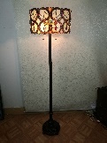 Tiffany Floor Lamp - AM342FL16 - handcrafted Tiffany stained glass lamp