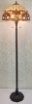 Tiffany Floor Lamp - AM358FL18 - handcrafted Tiffany stained glass lamp