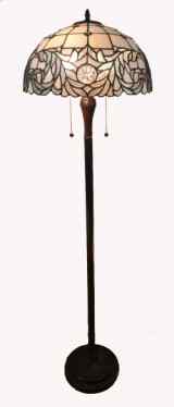 Tiffany Floor Lamp - DYL7066FLR - handcrafted Tiffany stained glass lamp