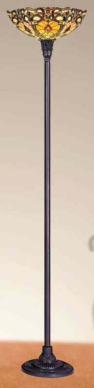 F143333 - handcrafted Tiffany stained glass lamp