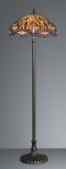 F162030 - handcrafted Tiffany stained glass lamp