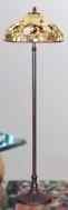 F163164 - handcrafted Tiffany stained glass lamp