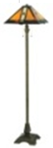MS229-22-1
-FYC20 - handcrafted Tiffany stained glass lamp