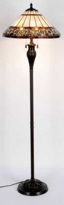 SG130-20
-1-FRGG20 - handcrafted Tiffany stained glass lamp