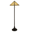 Tiffany Floor Lamp - SG136-20-1-FRGJ20 - handcrafted Tiffany stained glass lamp