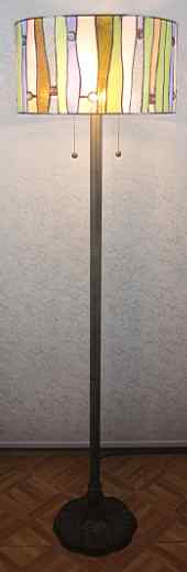 Tiffany Floor Lamp - TF7031FLR - handcrafted Tiffany stained glass lamp