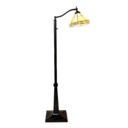 TSC09035/FZ002 - handcrafted Tiffany stained glass lamp