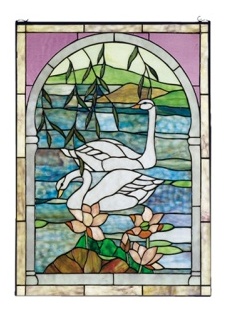Tiffany Screens Lamp - SC009 - handcrafted Tiffany stained glass lamp