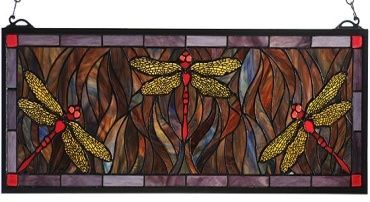 Tiffany Screens Lamp - SC021 - handcrafted Tiffany stained glass lamp
