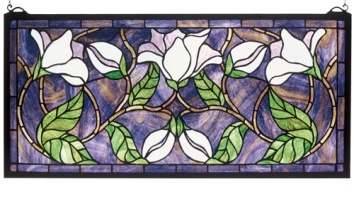 Tiffany Screens Lamp - SC029 - handcrafted Tiffany stained glass lamp