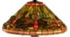 Tiffany Shade Only Lamp - EG19-4 - handcrafted Tiffany stained glass lamp