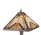 Tiffany Shade Only Lamp - MS228-14-1 - handcrafted Tiffany stained glass lamp