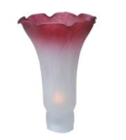 R13W - handcrafted Tiffany stained glass lamp