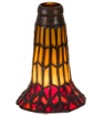 RTAB - handcrafted Tiffany stained glass lamp