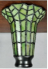 RTGR - handcrafted Tiffany stained glass lamp