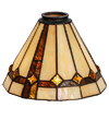 Tiffany Shade Only Lamp - SG136-08R-1 - handcrafted Tiffany stained glass lamp