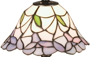 Tiffany Shade Only Lamp - SG1735-09-1 - handcrafted Tiffany stained glass lamp