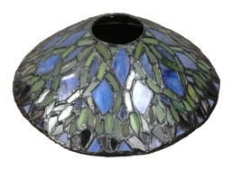 Tiffany Shade Only Lamp - SG311-08-2 - handcrafted Tiffany stained glass lamp