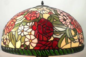 Tiffany Shade Only Lamp - SG342-20-1 - handcrafted Tiffany stained glass lamp