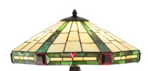 Tiffany Shade Only Lamp - SG545-20-1 - handcrafted Tiffany stained glass lamp