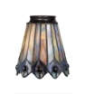 Tiffany Shade Only Lamp - SG546-04R-1 - handcrafted Tiffany stained glass lamp