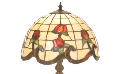 Tiffany Shade Only Lamp - SG601-12-27 - handcrafted Tiffany stained glass lamp
