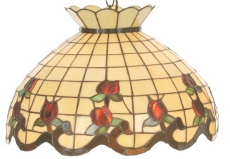 Tiffany Shade Only Lamp - SG601-20-27 - handcrafted Tiffany stained glass lamp