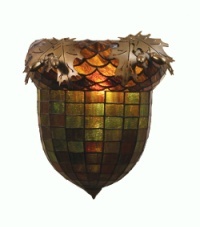 Tiffany Shade Only Lamp - SG640-12SC-1 - handcrafted Tiffany stained glass lamp