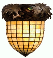 Tiffany Shade Only Lamp - SG640-12SC-2 - handcrafted Tiffany stained glass lamp