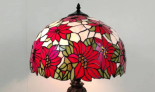 Tiffany Shade Only Lamp - SG670-16-2 - handcrafted Tiffany stained glass lamp